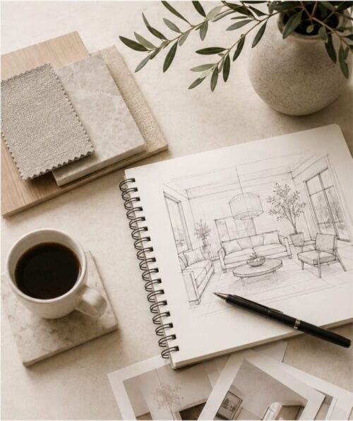 We start with a conversation to understand your needs, inspirations